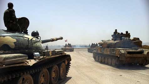 L’armée syrienne passe à l’offensive sur tous les fronts. L’armée syrienne passe à l’offensive sur tous les fronts